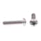 Prime-Line #8-32 x 3/4 in Slotted Round Machine Screw, 316 Stainless Steel, 25 PK 9003607 - alternate 3